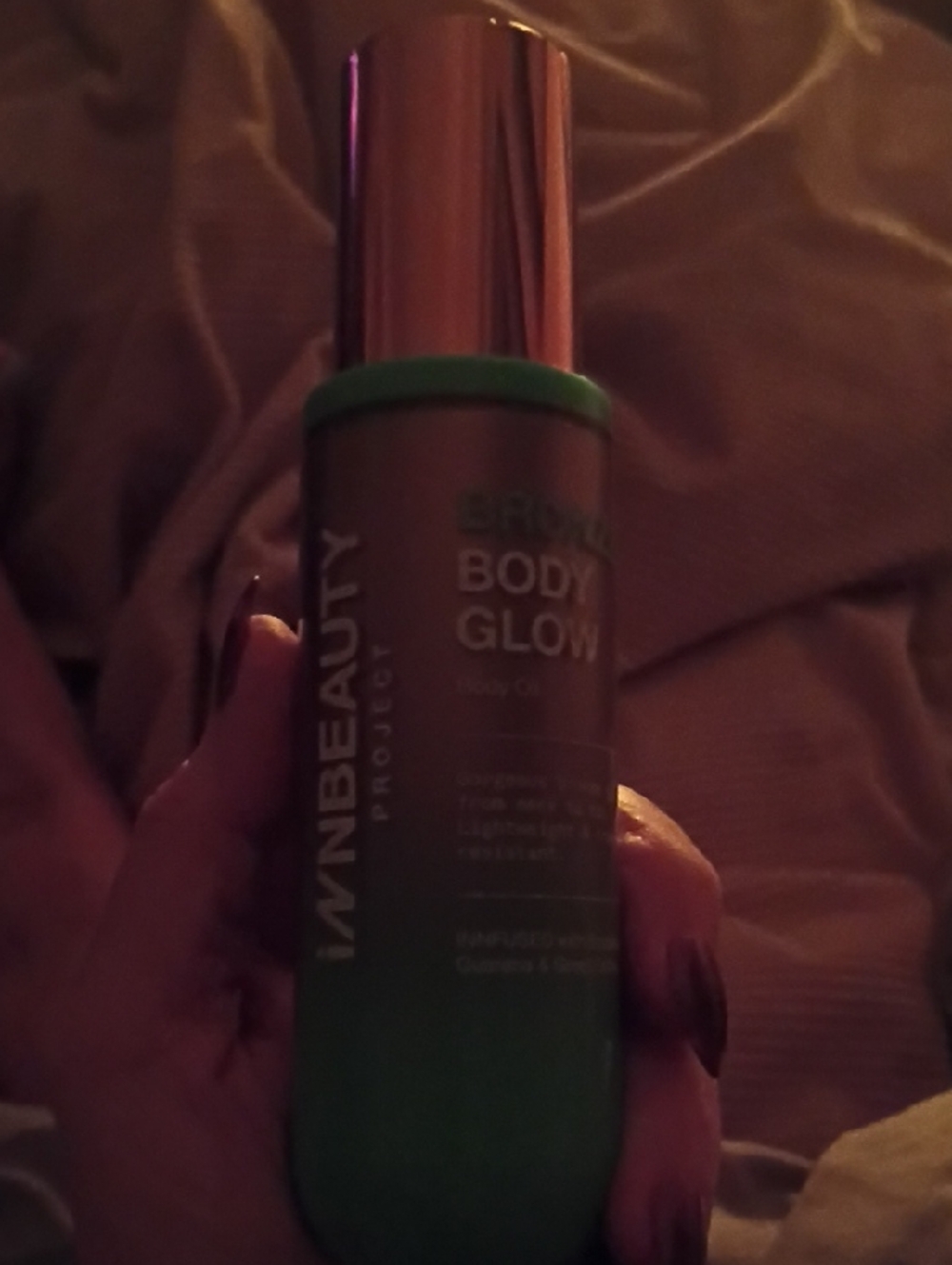 lINNBEAUTY PROJECT Bronze Body Glow Oil  New Never Used